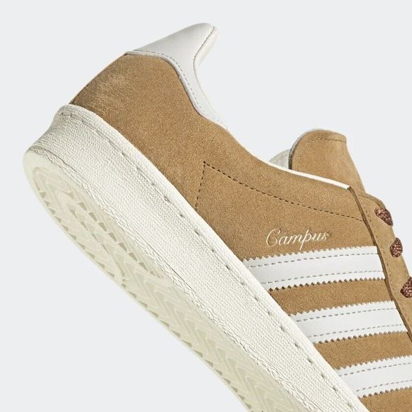 MEN'S Adidas Originals Campus 80s Mesa Off White GY4585 - Picture 10 of 11
